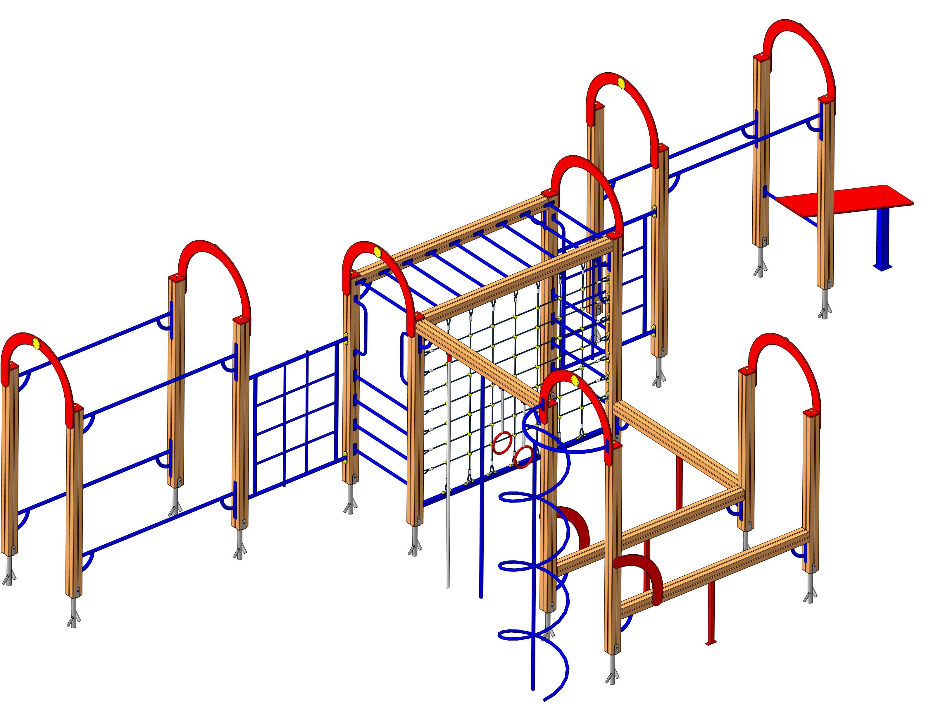 Гимнастический комплекс "Раздолье" 