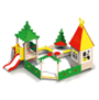 Песочный дворик "Домик на опушке" 4820х4120х3570