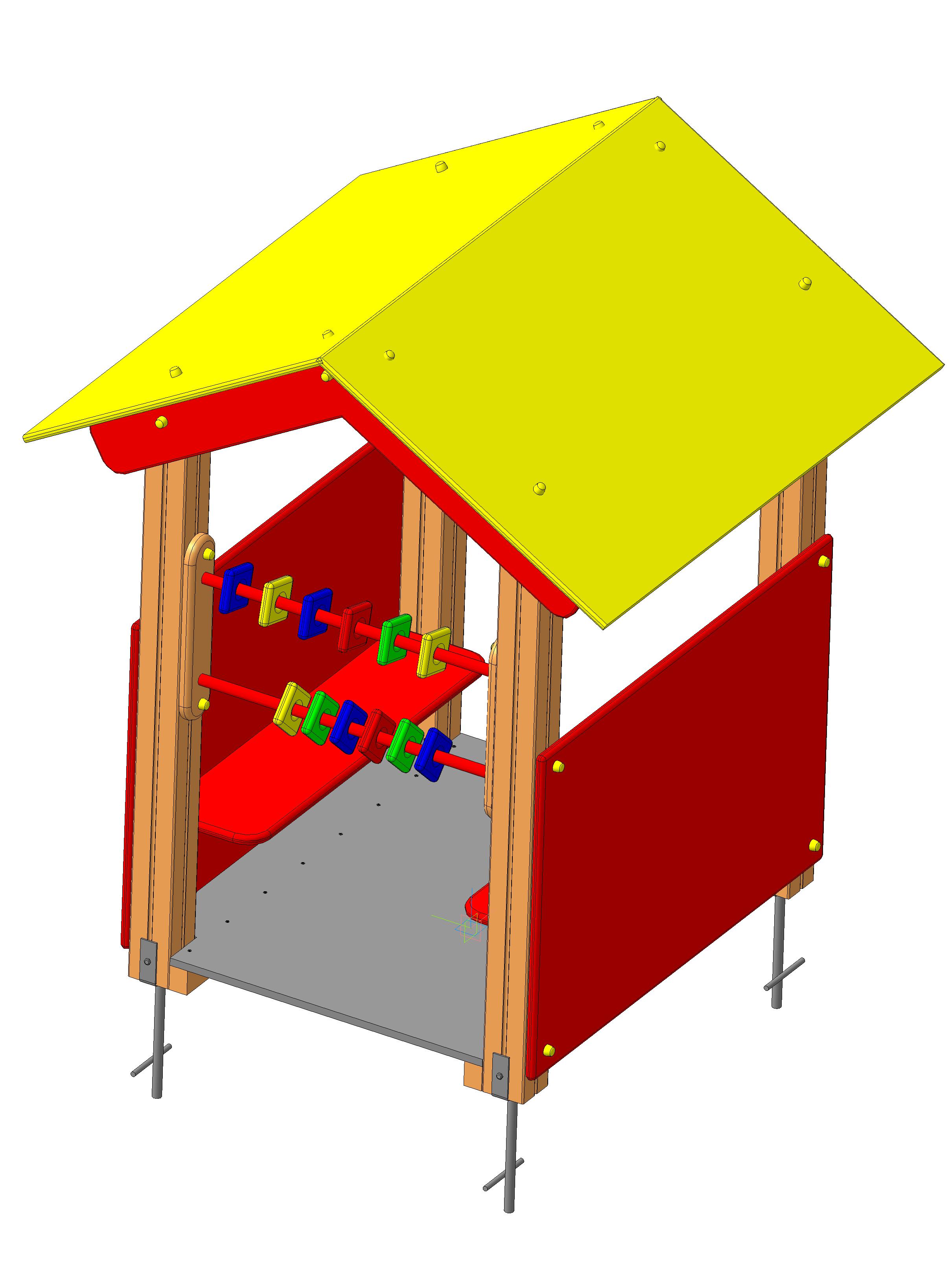 Домик-беседка-2 1400х1400х1750