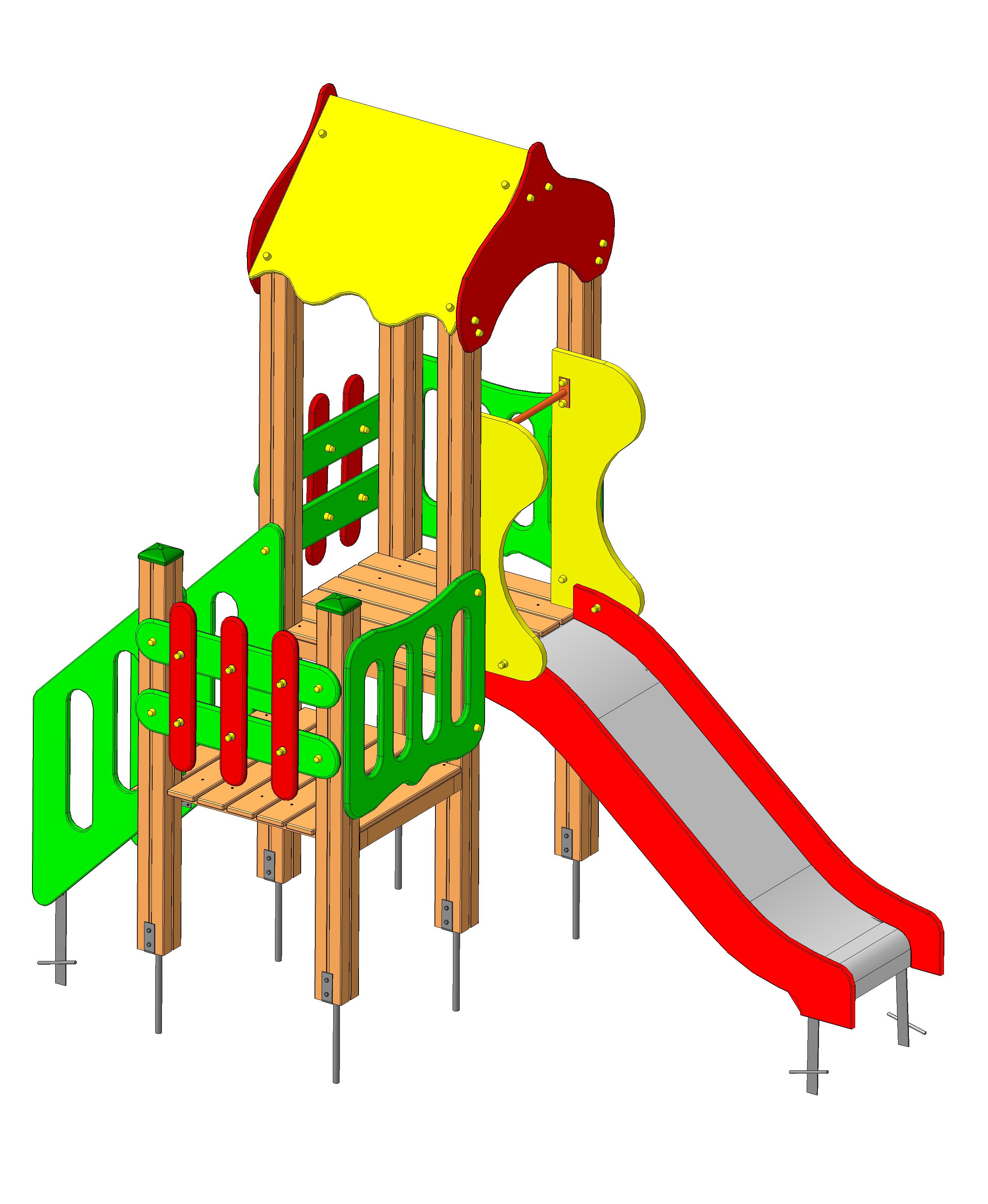 ДИК "Малышок-1" 3850х2150х3100/900
