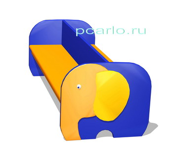 Банкетка «Слон», 1250х500х460 мм.