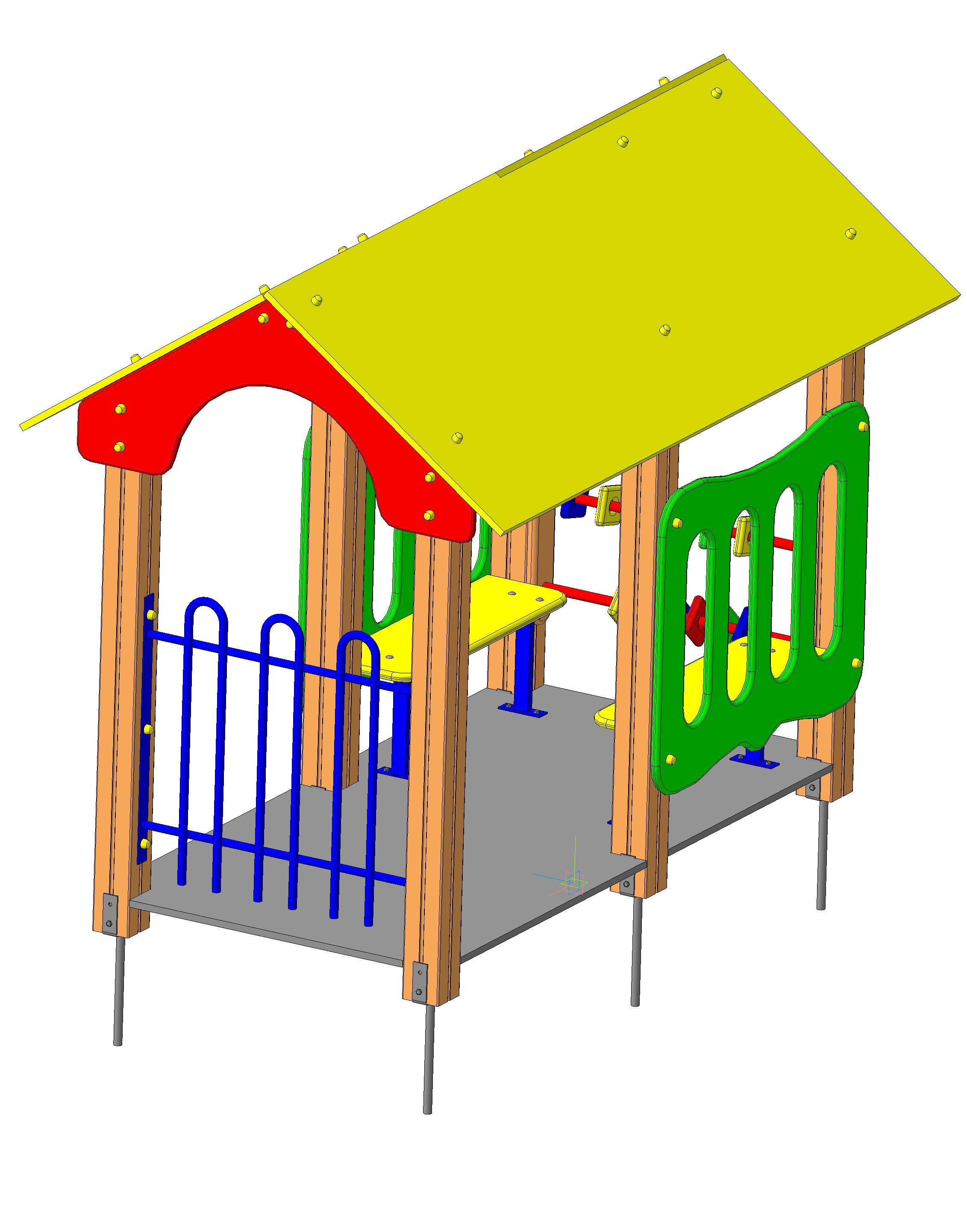 Домик-беседка-4 2200х1400х2000