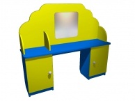 Уголок "Логопед" 1200х300х1000 Полностью цветной