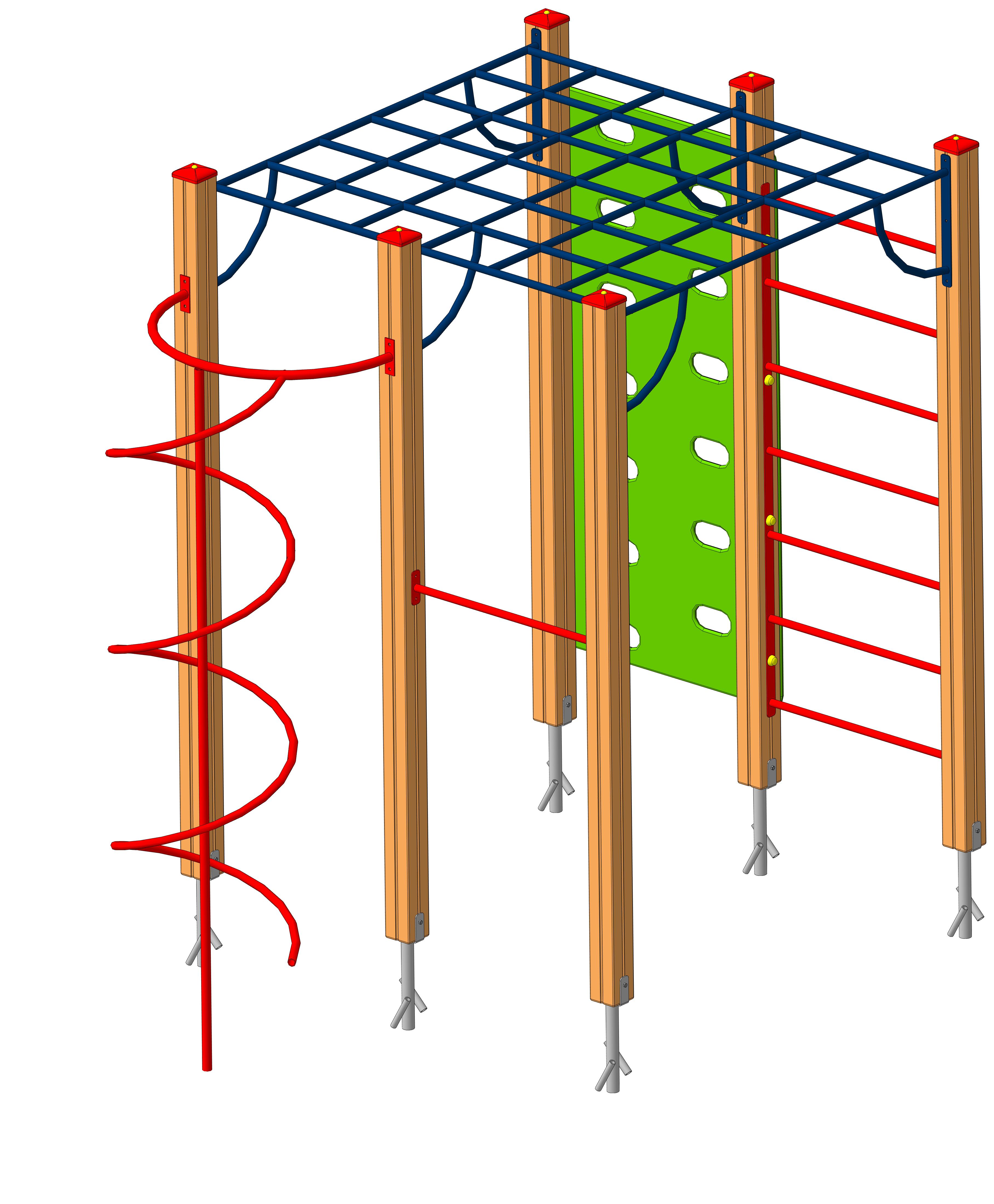 Спортивный комплекс №1  3040х1910х2500
