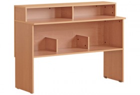 Стол барьер библиотечный, 120*42*90/75