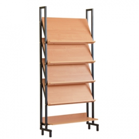 Стеллаж библиотечный демонстрационный, 90*32*190